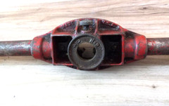 PIPE THREADER HEAVY 34 INCH VINTAGE GTD TAP & DIE TAP WRENCH TOOL SHOP