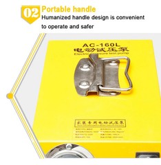 AC-160L Portable small electric pressure testing pump Pipeline Pressure Tester