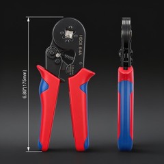 Baomain HSC8 6-4 Self-Adjustable Crimping Tool &ndash; Square 4-Sided Crimps for 23-10