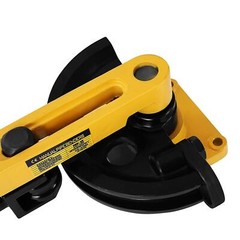 Pipe Tube Bender 3/8 to 1 Inch 10-25mm Manual Tube Bender w/ 7 Dies Tubing Metal