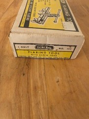 General 155 Industrial Flaring Tool 3/16&Prime;-5/8&Prime; with Screw Yoke Made In USA