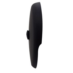 Westbrass Tip-Toe Coarse Thread Tub Trim Set with 1-Hole 1-Pack, Matte Black