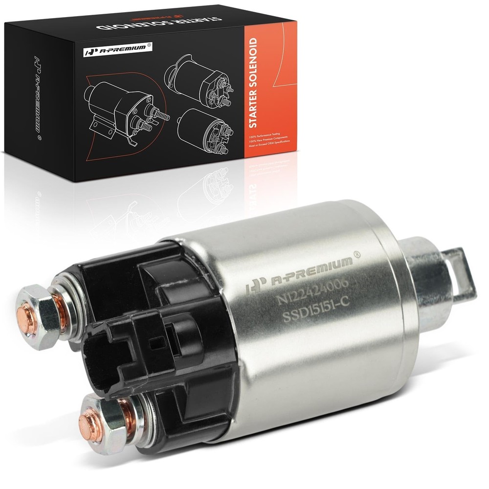 A-Premium Starter Solenoid Compatible with Toyota, Scion, Pontiac Models &ndash; Co&hellip;