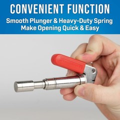 Jonard TTBW-158 Steel Barrel Plunger Tool for Water Utility Fastening Equipment
