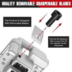 Deburring Tool for PVC Pipe, Plumbing Tools, Professional Plastic Pipe Deburr&hellip;
