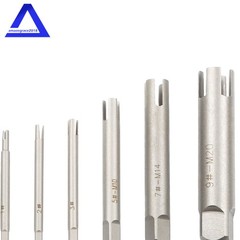 Broken Tap Extractor Removal Tool Set Screw Extractor 10 Pcs (1#-10#) 3/4 Claws