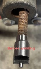 Ridgid 3/8&Prime; Drain cable Repair end bit for K-380 & K-400 MADE IN USA