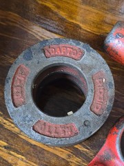 🛠️ RIDGID Pipe Threader Ratchet Head * Lot of 3 &ndash; 00-R &ndash; 111R &ndash; Adaptor 770
