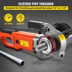 VEVOR Electric Pipe Threader Pipe Threading Machine 2300W 4 Dies 1/2&Prime;-1 1/4&Prime;