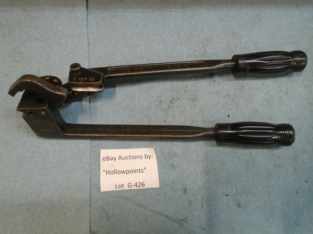 Eaton Weatherhead 1/4&Prime; Tubing Tube Bender 0-180 Degree Bends Lever Type G426
