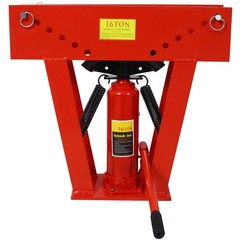 16 Ton Manual Hydraulic Pipe Bender with 8 Dies 1/2-3 Inch, Adjustable Roller&hellip;