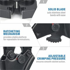 ICP-PC01 PEX Cinch Clamp Removal Tool Removes 3/8-in 1/2-in 3/4-in 1-in & 13mm