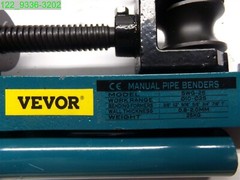 VEVOR SWG-25 Manual PIPE BENDER w/ 7-Dies & 3 rollers, 3/8&Prime;-1&Prime; Angle 180&deg;