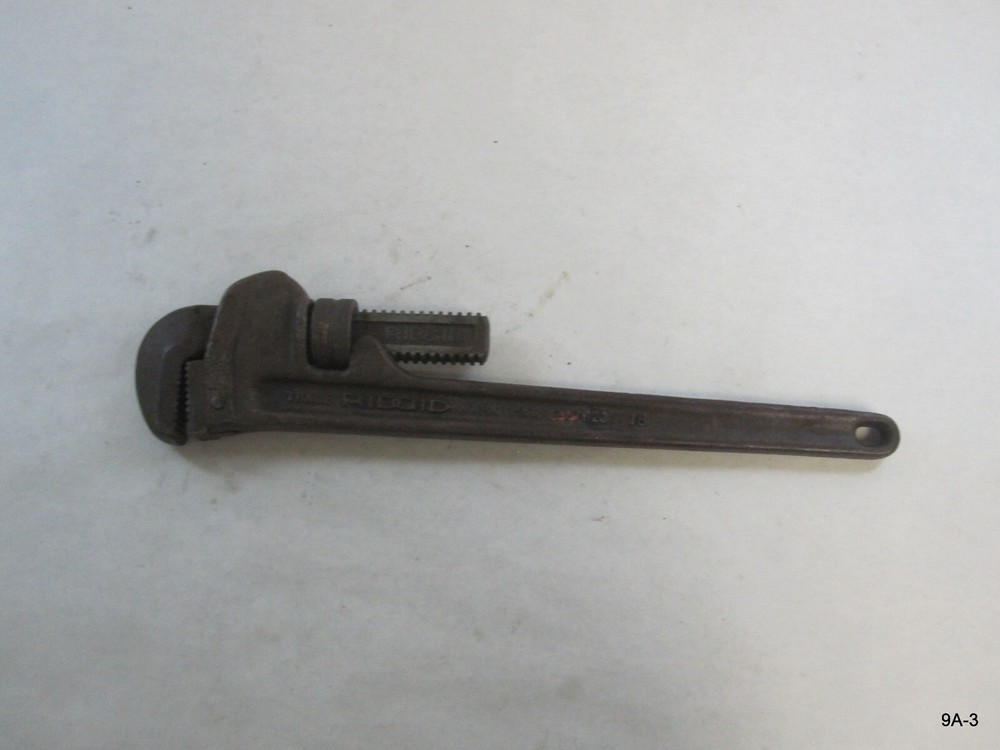 Ridgid Heavy Duty 18 Inch Pipe Wrench Steel The Ridge Tool Co.