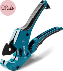 PVC Pipe Cutter, up to 2-1/2&Prime;, Ratchet Pipe Cutter Heavy-Duty, Pex Cutting Tool