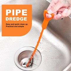 Drain Snake Clog Remover 4 Pack 20 Inch Flexible Hair Drain Removal Tool for&hellip;