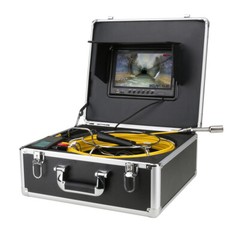 50M Drain Sewer Camera Pipe Inspection Camera with Meter Counter DVR 9&Prime; Monitor