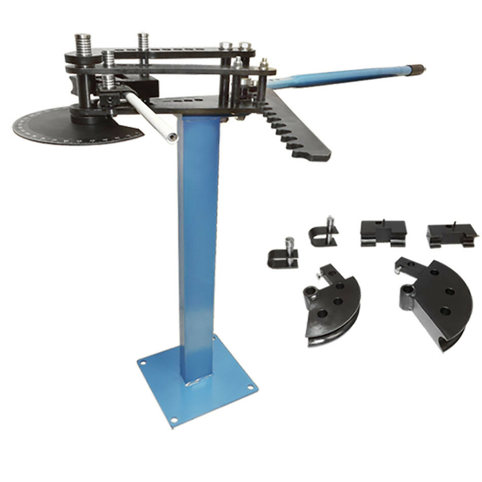Pedestal 1, 1-1/2 & 1-3/4&Prime; TUBE PIPE BENDER Bending Schedule 40 Up To 120 Degree
