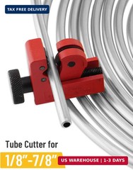 25 ft 3/16in Zinc-Plated Brake Line Flaring Tool Kit, Includes 3-in-1 Tube Bende