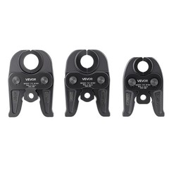 VEVOR MegaPress Jaws 3PCS Pressing Jaws 1/2&Prime; 3/4&Prime; & 1&Prime; for Standard Press Tools