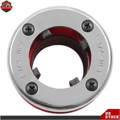 Threading/Pipe & Bolt Die Head Manual Complete w/Dies, 1-1/4&Prime; &1&Prime; NPT 12-R RH