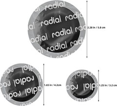 Tire Repair Pat 90Pcs High Temperature Tire Repair Patches Round Rubber Punct&hellip;
