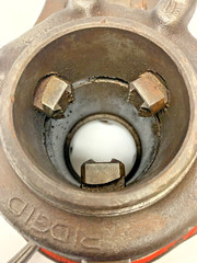 RIDGID C-148-1 No 65R-TC Manual Receding Pipe Threader 1&Prime;-2&Prime; Capacity