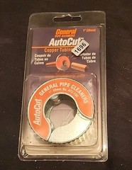 General Pipe Cleaners AutoCut 1&rdquo; 28mm Copper Tubing Cutter ATC-100 New Sealed