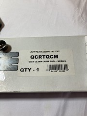 Zurn PEX QickClamp Medium Multi-Size Copper Crimp Ring Tool QCRTQCM