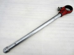 Ridgid Tools No. 00-R Manual Ratchet & Handle for Die Heads Made in USA