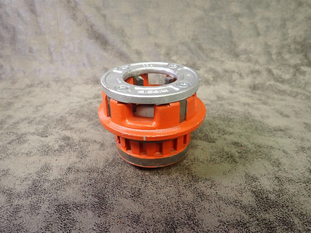 Ridgid 37410 12R 1 1/2&Prime; NPT Alloy Steel RH Pipe Threader Die Head (BN371)