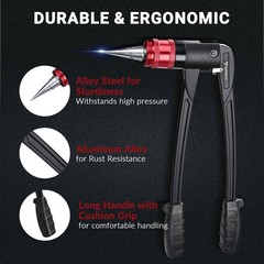Yescom PEX Expansion Tool Kit 1/2&Prime; 3/4&Prime; 1&Prime; Tube Expander with Auto Rotation
