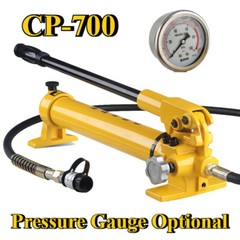 CP-700 Manual Hydraulic Pump Station Single Acting Portable High Pressure Pump