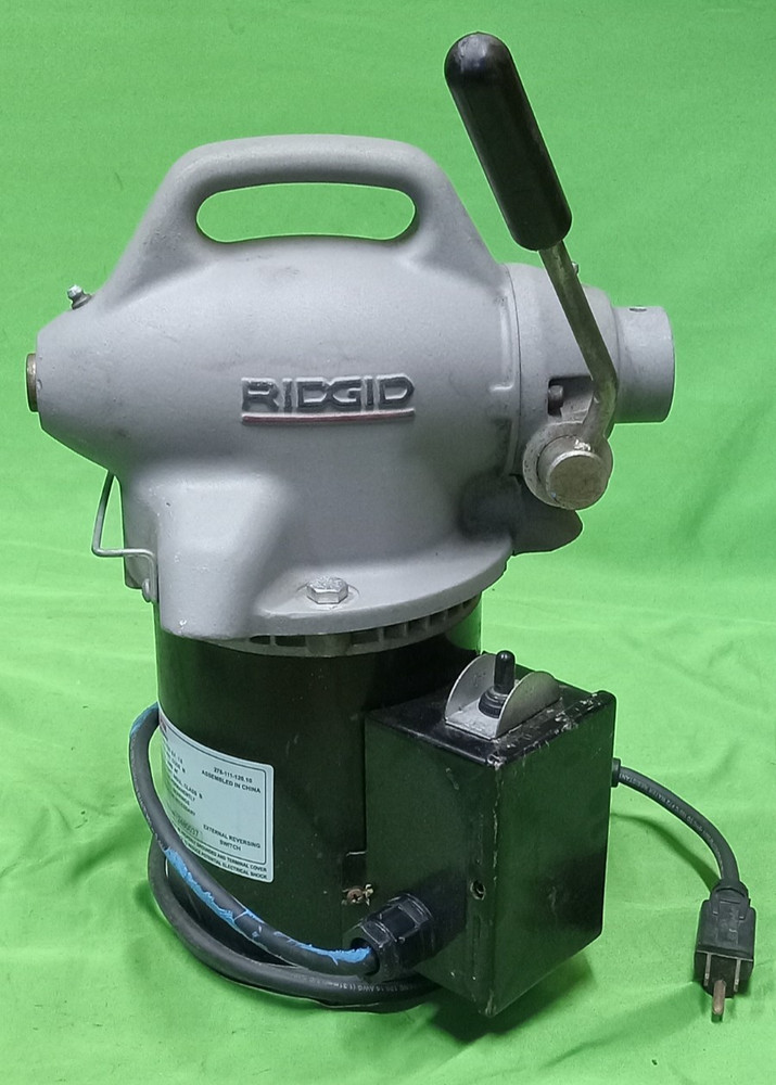 Ridgid K-50 Drain Cleaning Machine &ndash; Working &ndash; Sectional Sewer Cleaner