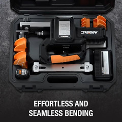 NTB7L Power Tubing Bender for Soft Copper Tubing &ndash; Battery-Operated &ndash; One-Button