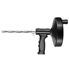33 Ft Drain Flexible Auger Plumbing Pipe Snake Clog Remover for Kitchen Bathroom