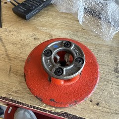 Ridgid 37380 12R 1/4&Prime; NPT Alloy Steel RH Pipe Threader Die Head (BN312)