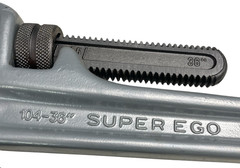 Super-Ego Aluminum Pipe Wrench Set 14&rdquo; 18&rdquo; 24&rdquo; 36&rdquo; &ndash; 4-Piece &ndash; NOS Vintage Tools