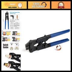 PEX Crimp Ring Removal Tool for 1/2&Prime;, 3/4&Prime;, 1&Prime; Copper F1807 Crimp Rings