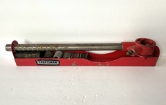 Sears Craftsman Pipe Threading Dbl Pawl Long Handle Set 5 Die Solid Ratchet USA