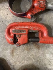 RIDGID Set Lot 1/2&rdquo;-1 1/2&rdquo; 12r Threading Threader Die Set Kit 1A Pipe Cutter