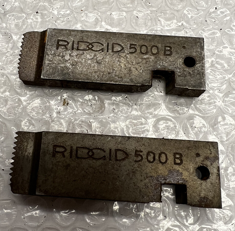 RIDGID 48615 DIES, HIGH SPEED, 3/8&Prime; &ndash; 16 UNC, RH, 500B Bolt ***dies #1,4 Only***