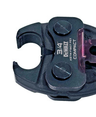 Dewalt 3/4&Prime; Compact PEX F1807 Press Jaw, DCE215034
