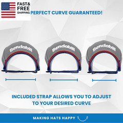 Pro Hat Brim Bender &ndash; the Perfect Curve Guaranteed &ndash; Shaper Curver Tool for All
