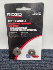 RIDGID 41317 Model E-3469 Cutter Wheels For Copper, Aluminum and Brass