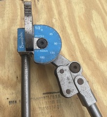 Swagelok&reg; 1/2 inch Hand Tube Pipe Bender 1 1/2&Prime; in. Bend Radius MS-HTB-8