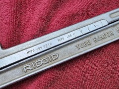 Ridgid Tubing Bender #396, 3/8&rdquo; OD Tubing 15/16&Prime; Radius