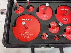 Diylog SCH40 PVC Pipe Reamer 9 Piece PVC Fitting Saver Pipe Reamer