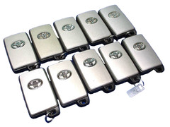 10pcs JDM Toyota Smart Key 4-Button 271451-0500 Alphard Vellfire Voxy Estima OEM