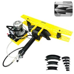 110V Electro-hydraulic Round Pipe Bending Machine 10Dies 0.1&Prime;-0.24&Prime; Pipe Bender